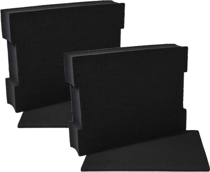 Sortimo l boxx VHBW 2x Foam Insert With Base Panel Compatible With Sortimo L-Boxx 136 Toolbox