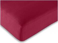 Matin Housse 200 x 200 cm Rouge Drap Rouge