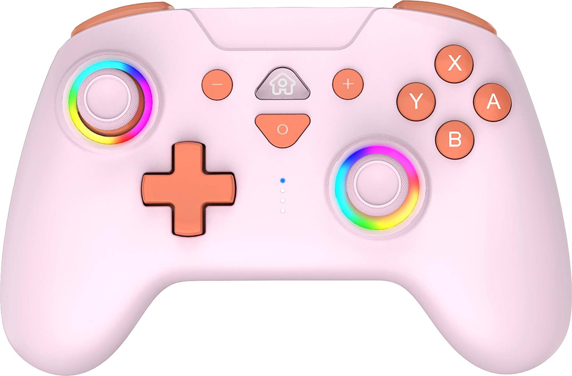 Led Nintendo Switch Wireless Controller Pink