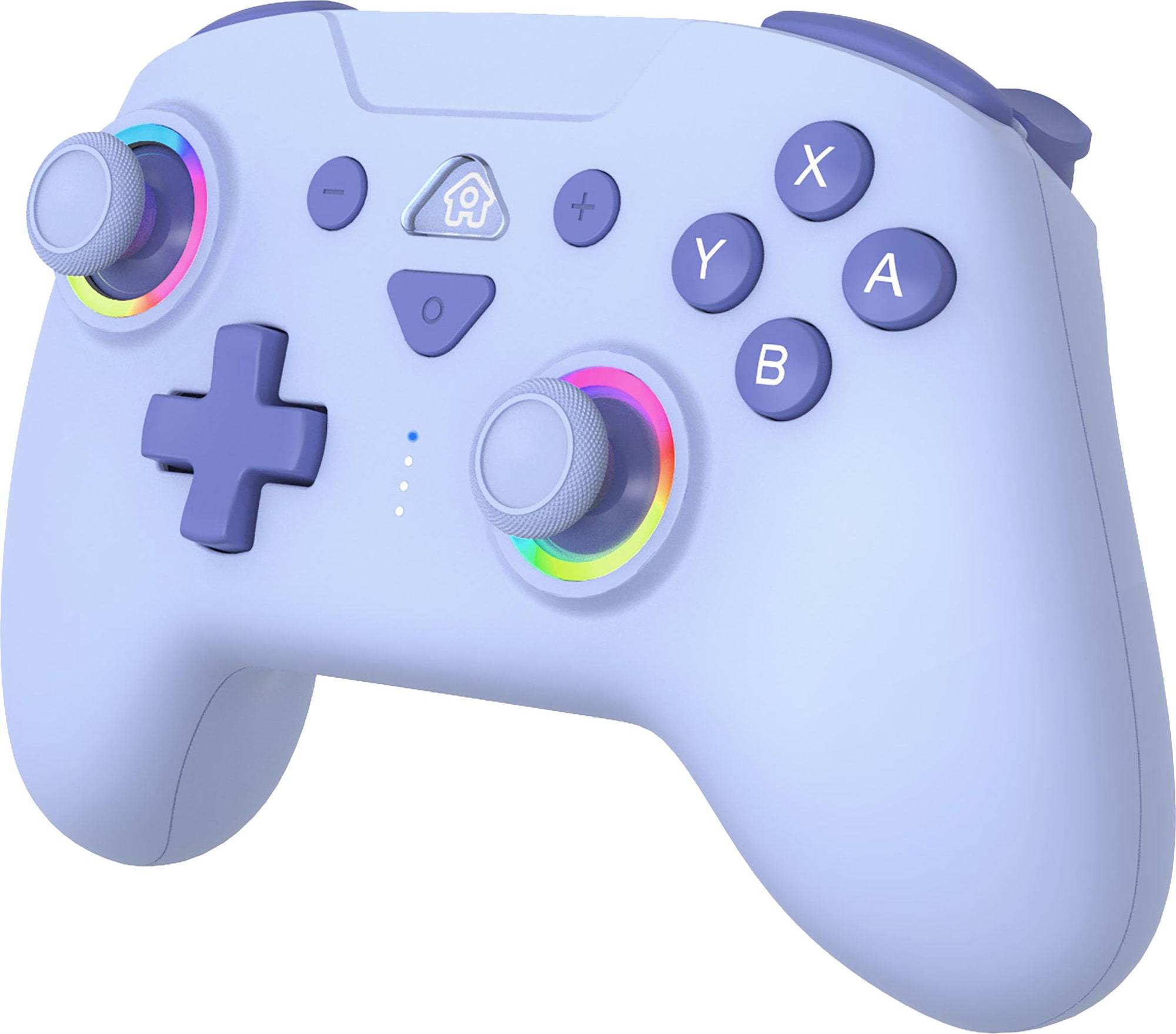 Manette Sans Fil Rechargeable Led Rgb Sweetie Blue