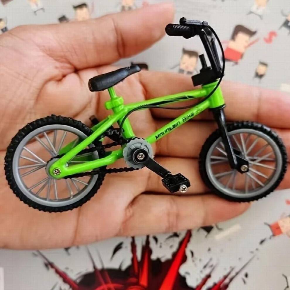 Maxpower Creative Simulation Mini Alloy Finger Bike