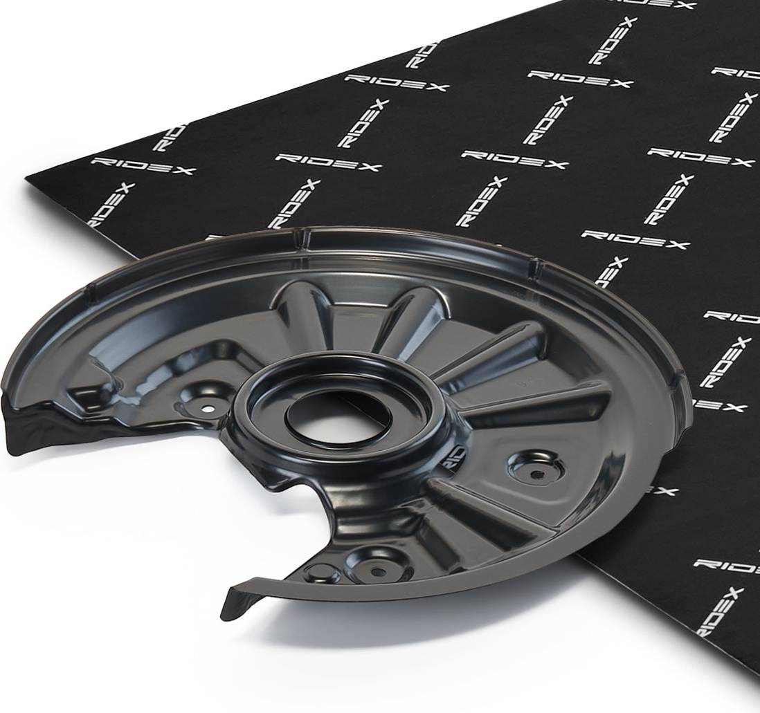 Ridex Brake Disc Back Plate Rear Axle Left