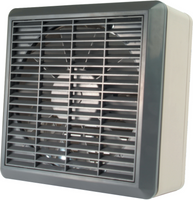 Manrose 150mm 6 Inch Commercial Auto Fan Window Shutter