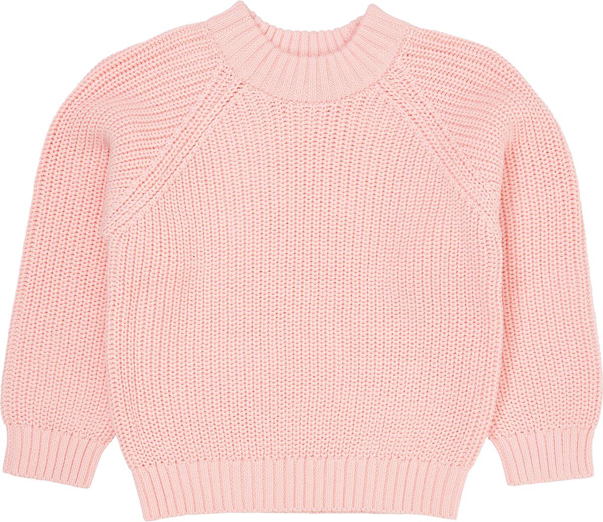 Copenhagen Colors Classic Ribbstickad Blus - Rosa