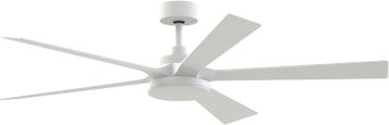 TorchAire 64 Inch Indoor Outdoor Ceiling Fan with LED CCT Select Light Kit
