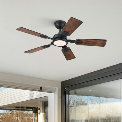42 Inch Ceiling Fan with LED Light and Remote Control