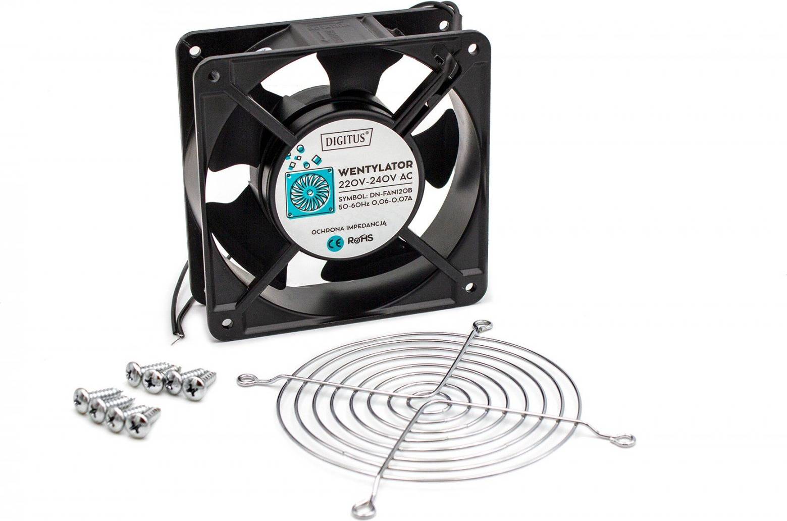 Digitus DN-FAN120B Kit Rack Tillbehör