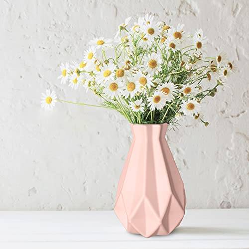 Lego bouquet JTOOYS Rustic Style Pink Geometric Desktop Vase
