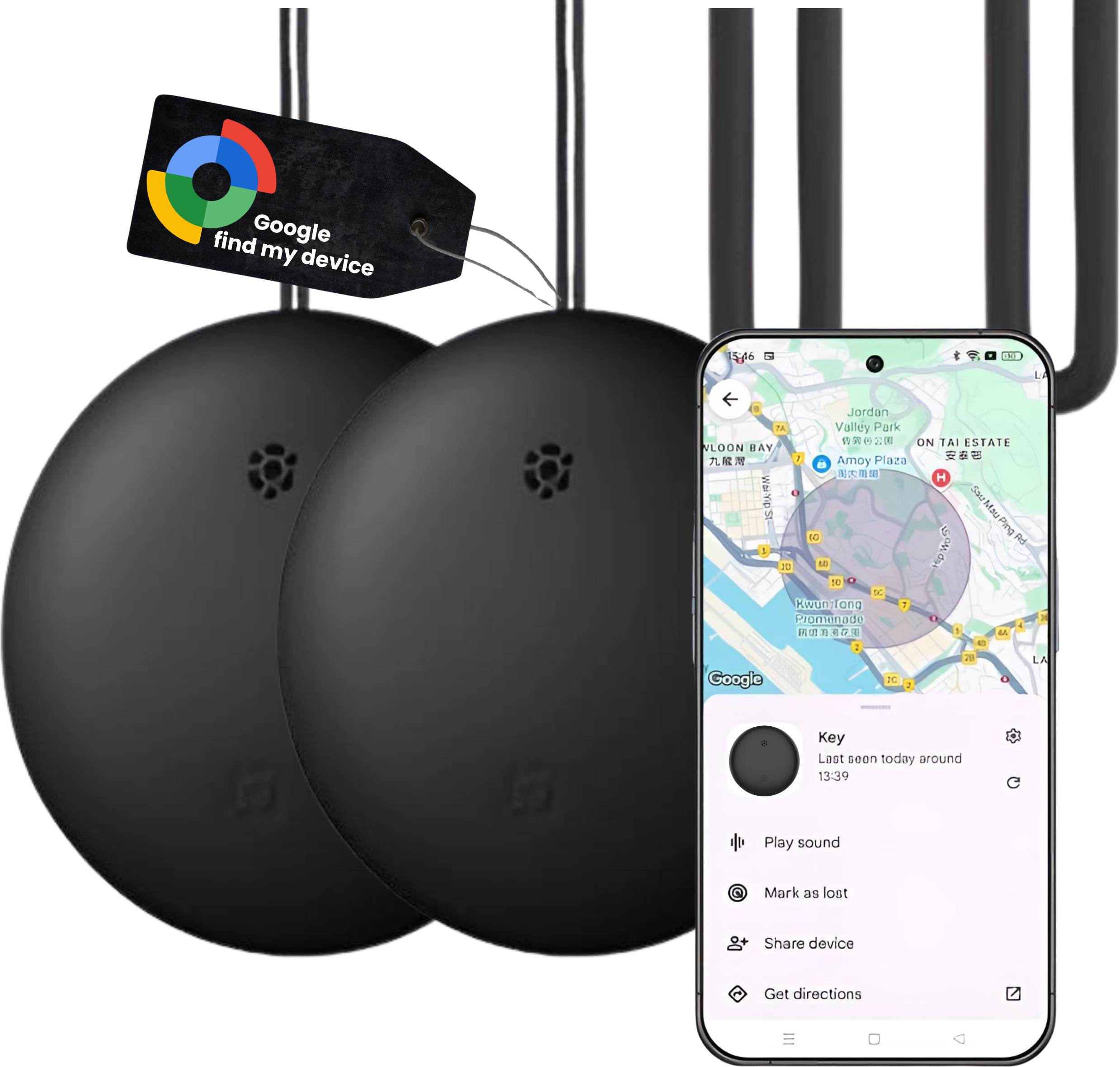 Android GPS Smart Tag AirTag Alternatif