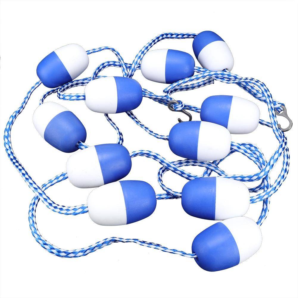 Konnwei 5m Swimming Pool Safety Divider Rope Floating Rope 11 Balls