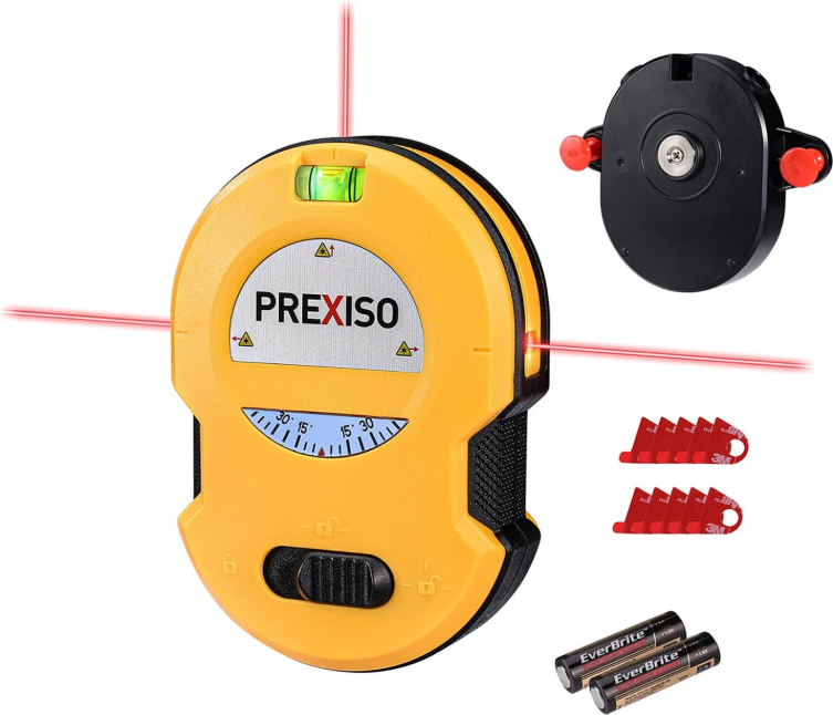 Laser level Prexiso Multi Surface Laser Level LED 30ft Line Laser