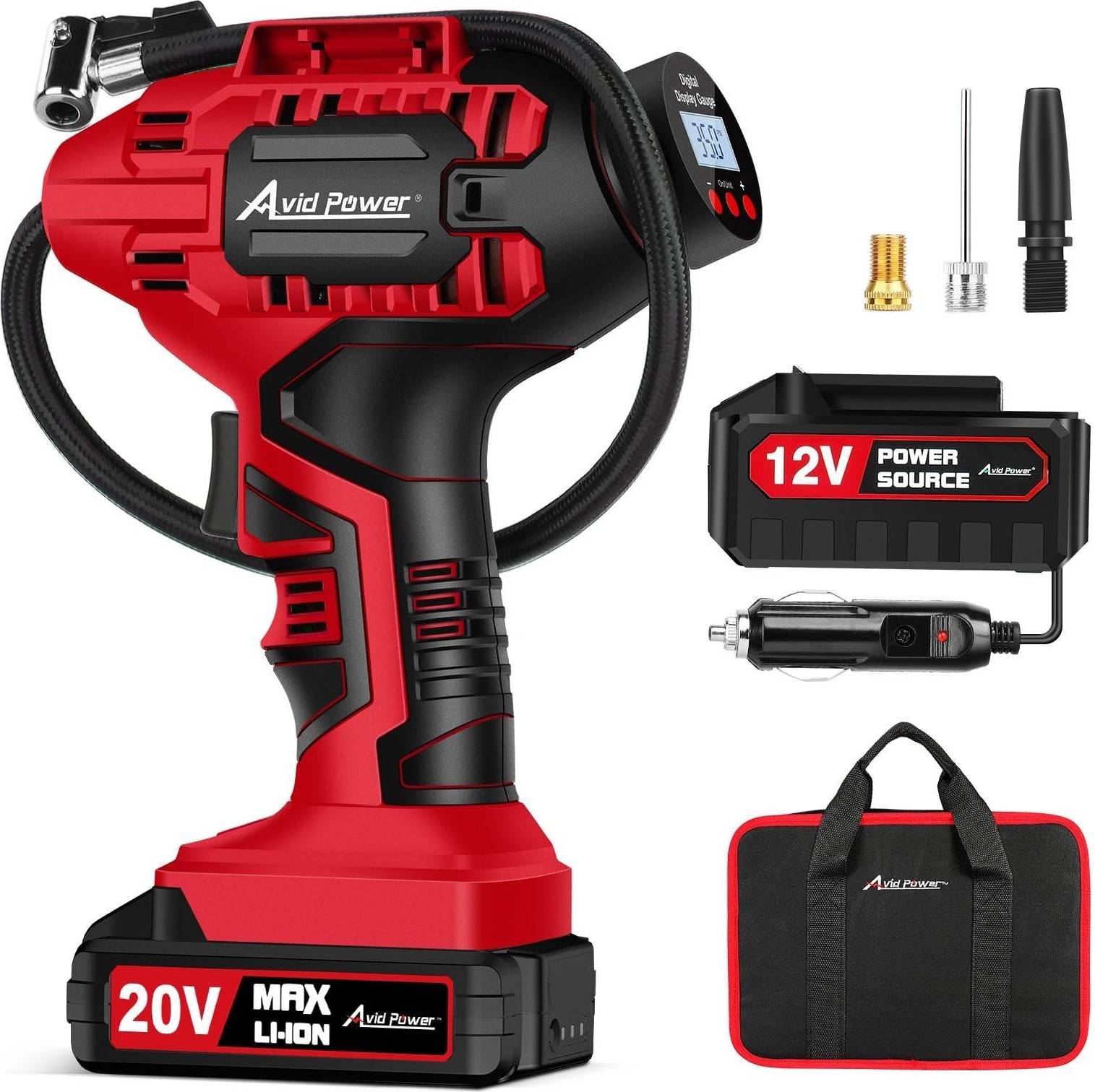 Tire inflator Avid Power Tire Inflator Compressor, 20V