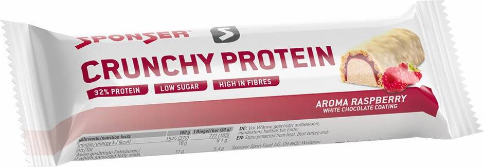 Crunchy Protein Raspberry 12x50 g