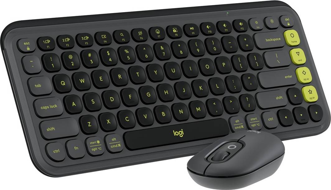 Logitech POP Icon Keyboard Mouse Combo Graphite