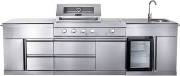 Utekök MyOutdoorKitchen Fristående Utekök Plus Rostfri