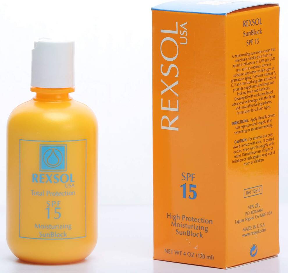 Rexsol High Protection SPF 15 Moisturizing Sunblock