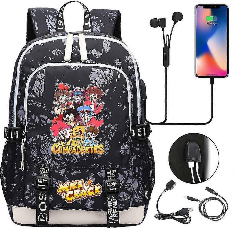 FitVille Los Compa Kids Rucksack - Beautiful New Pattern