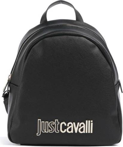 Just Cavalli Metal Lettering Style 10 Rygsæk - Sort