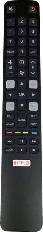 TCL LCD TV Remote Control RC802N