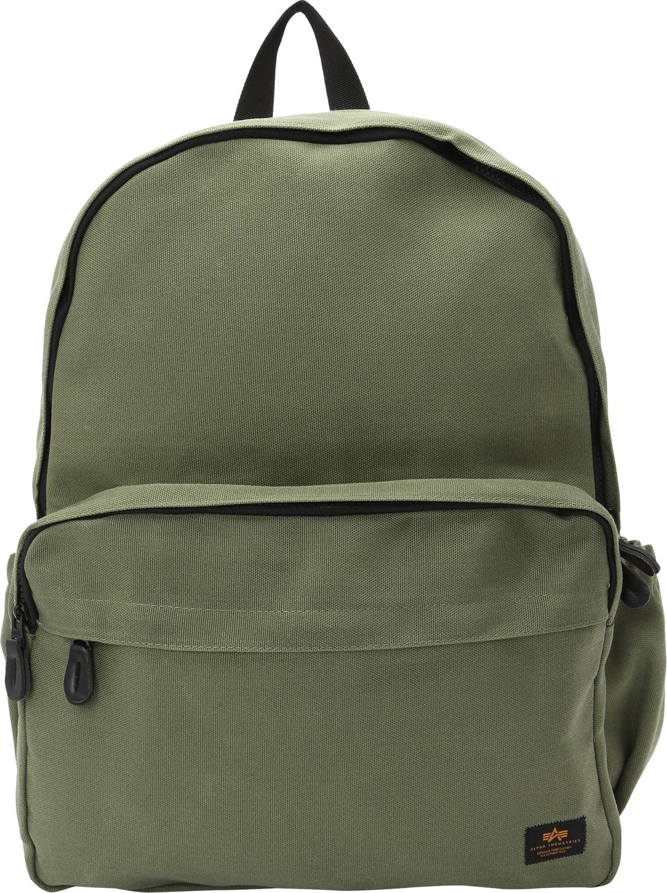 Alpha Industries Backpack Label Vert