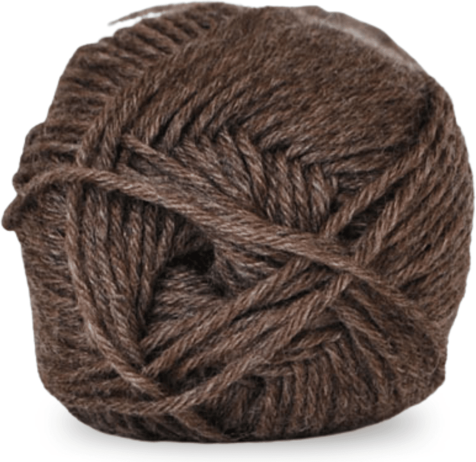 Hjertegarn Basic Brun 211