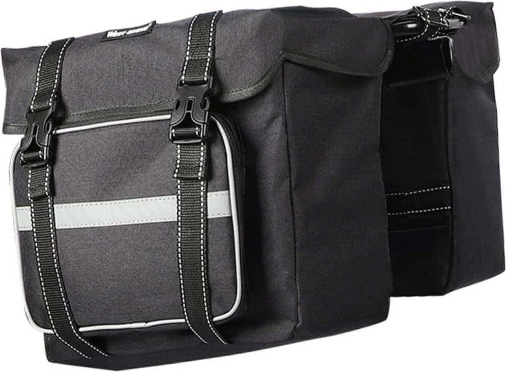 HKHBJS Large Capacity 12 Inch Bike Rack Carrier Saddle Bag