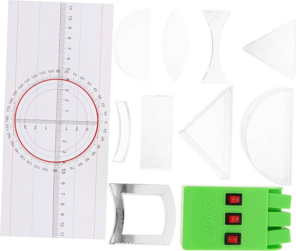 HKHBJS Optical Experiment Equipment Refraction Prism Optics Kit
