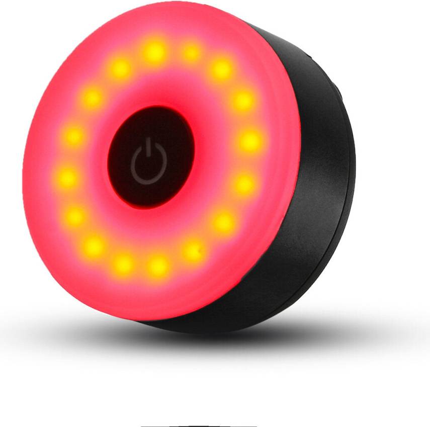Greenzech LED Cycling Rear Warning Light 5 Modes USB Rechargeable Waterproof Bike Tail Light
