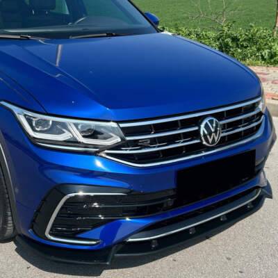 Front Spoiler Suitable For Volkswagen Tiguan II R/R-Line Facelift 2020-2024