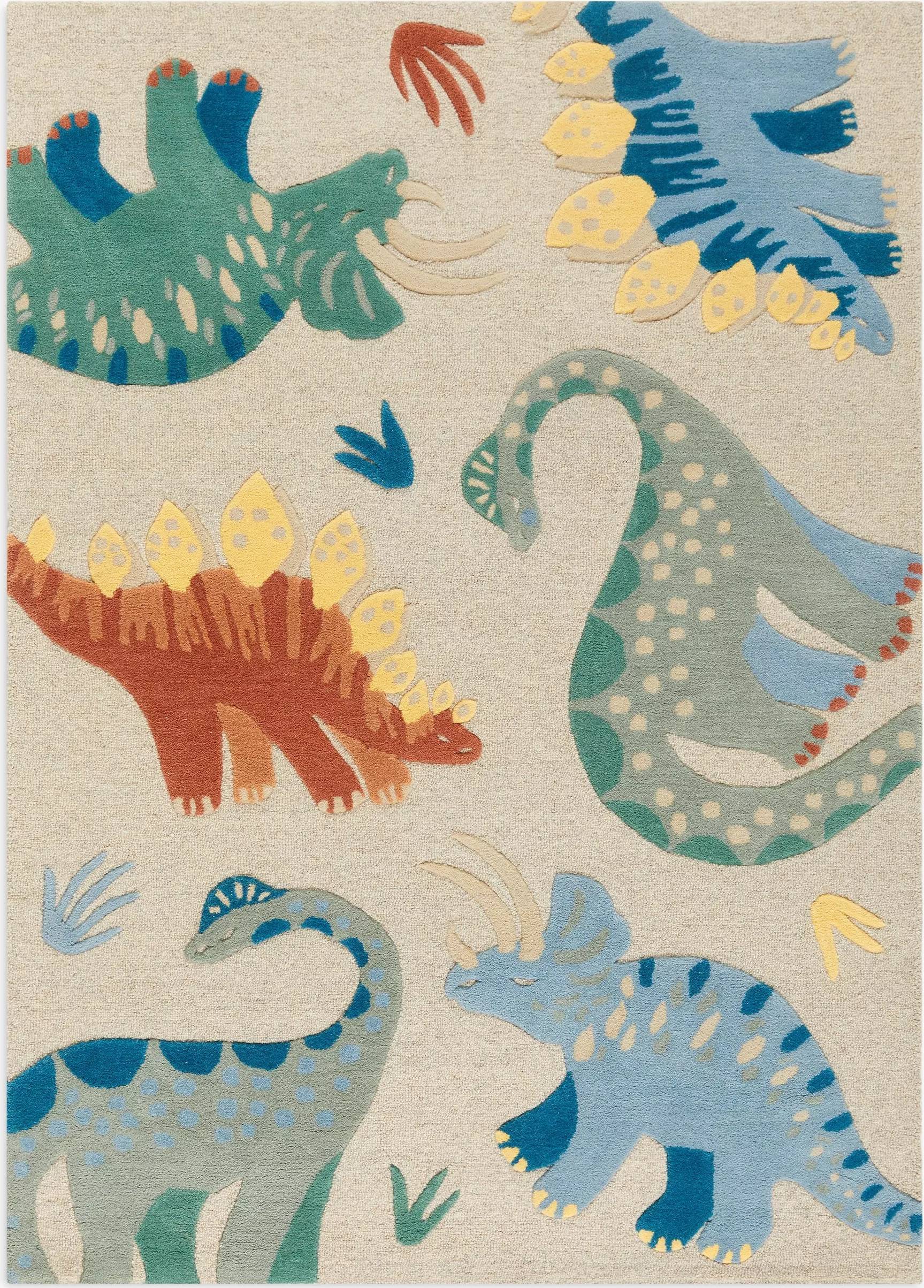 John Lewis Dinosaur Wool Rug