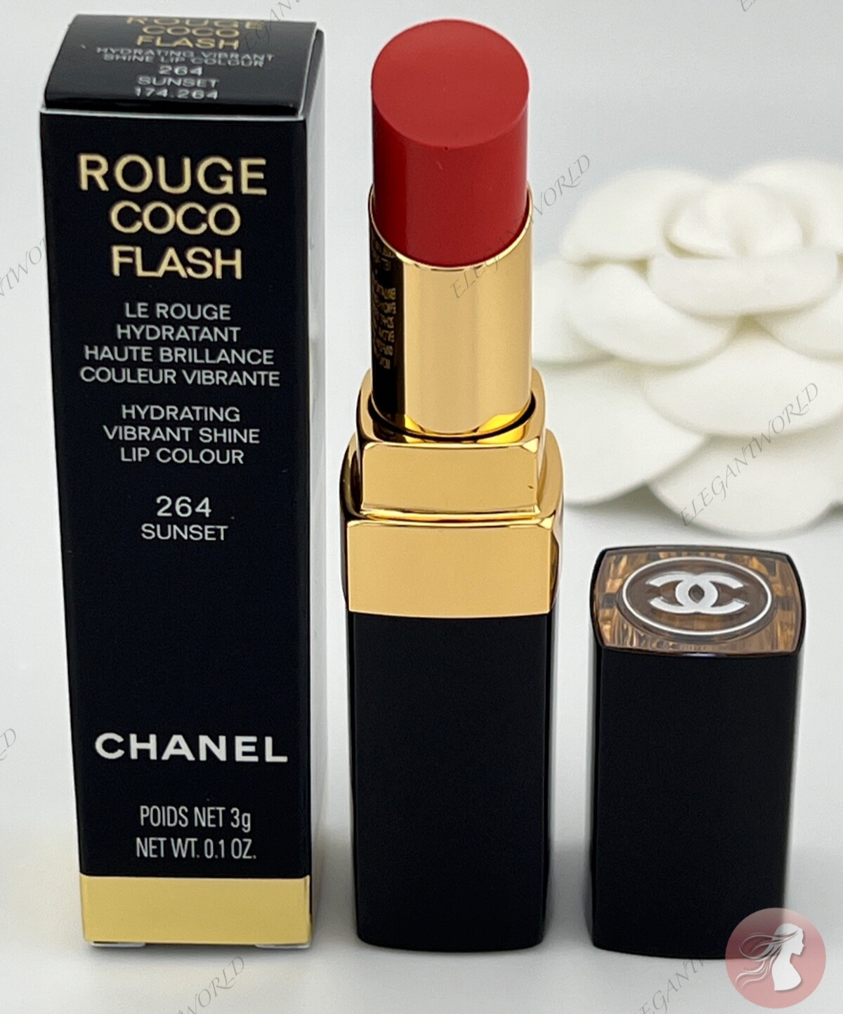Chanel Rouge Coco Flash Lipstick - Sunset