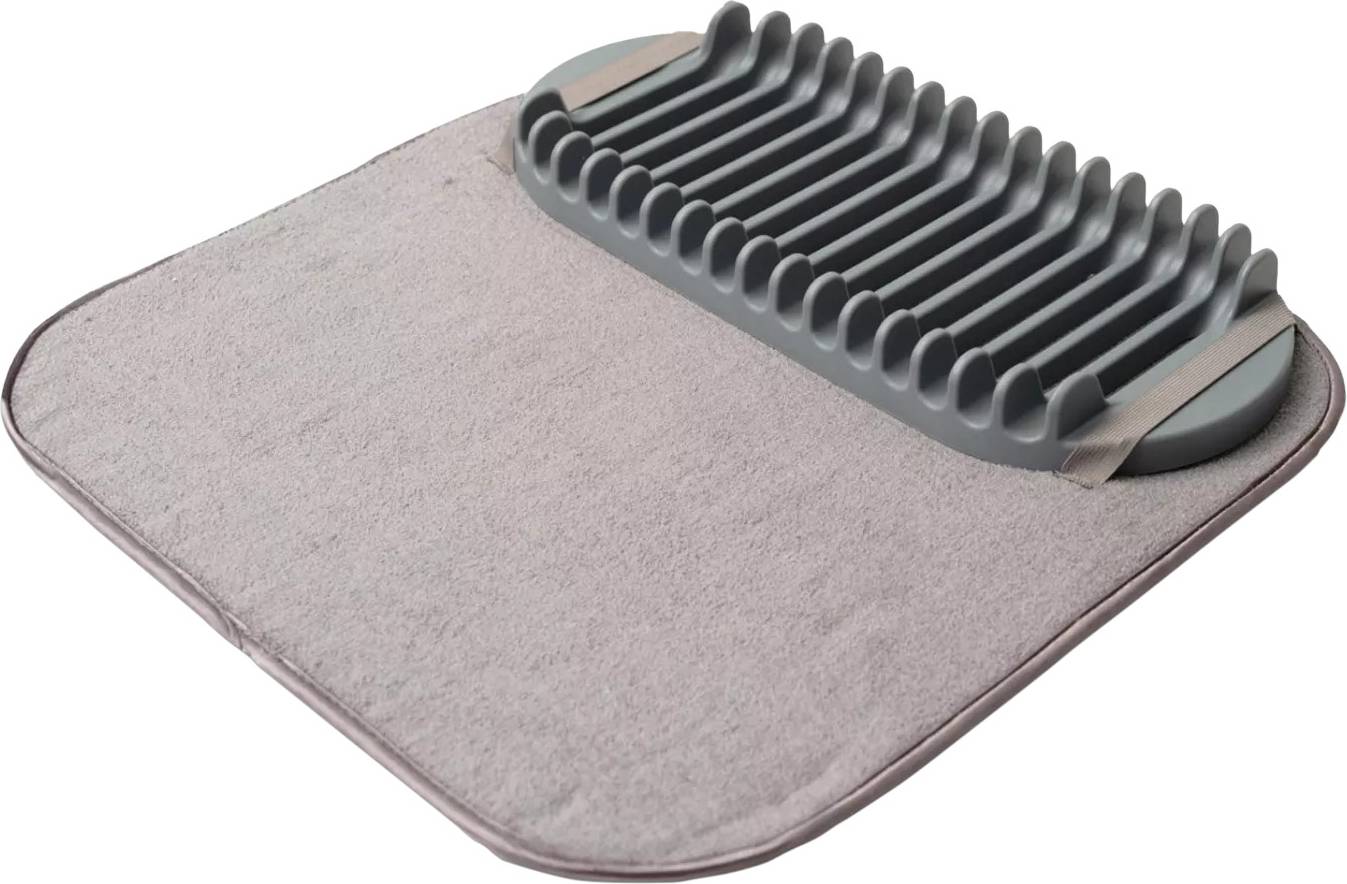 Addis Micro Sink Mat Drying Rack Grey Dish Drainer