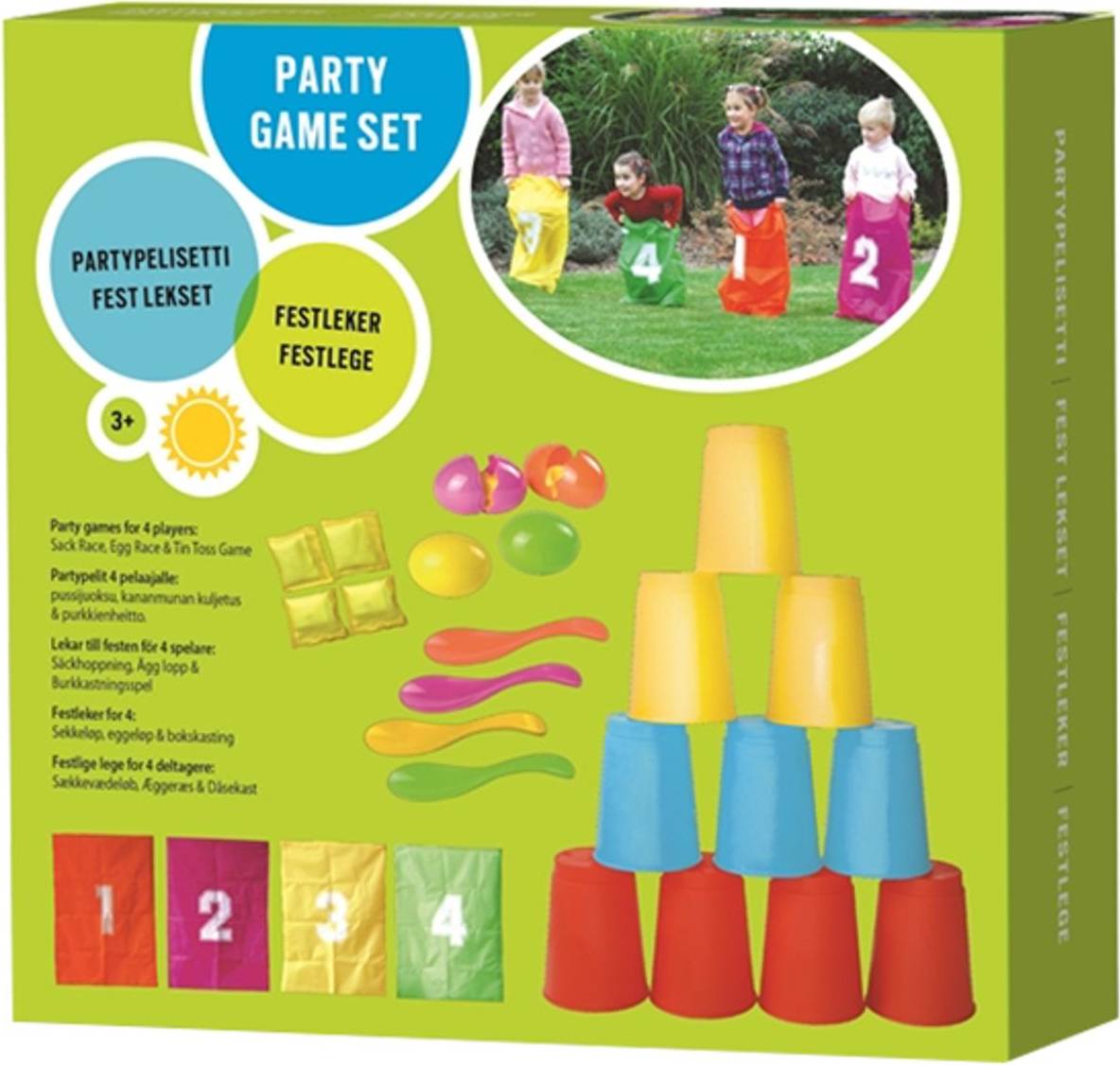 Spring Summer Partyspil Sæt