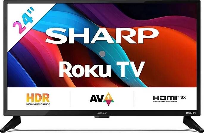 Polaroid Sharp Roku TV 24 Inch HD LED