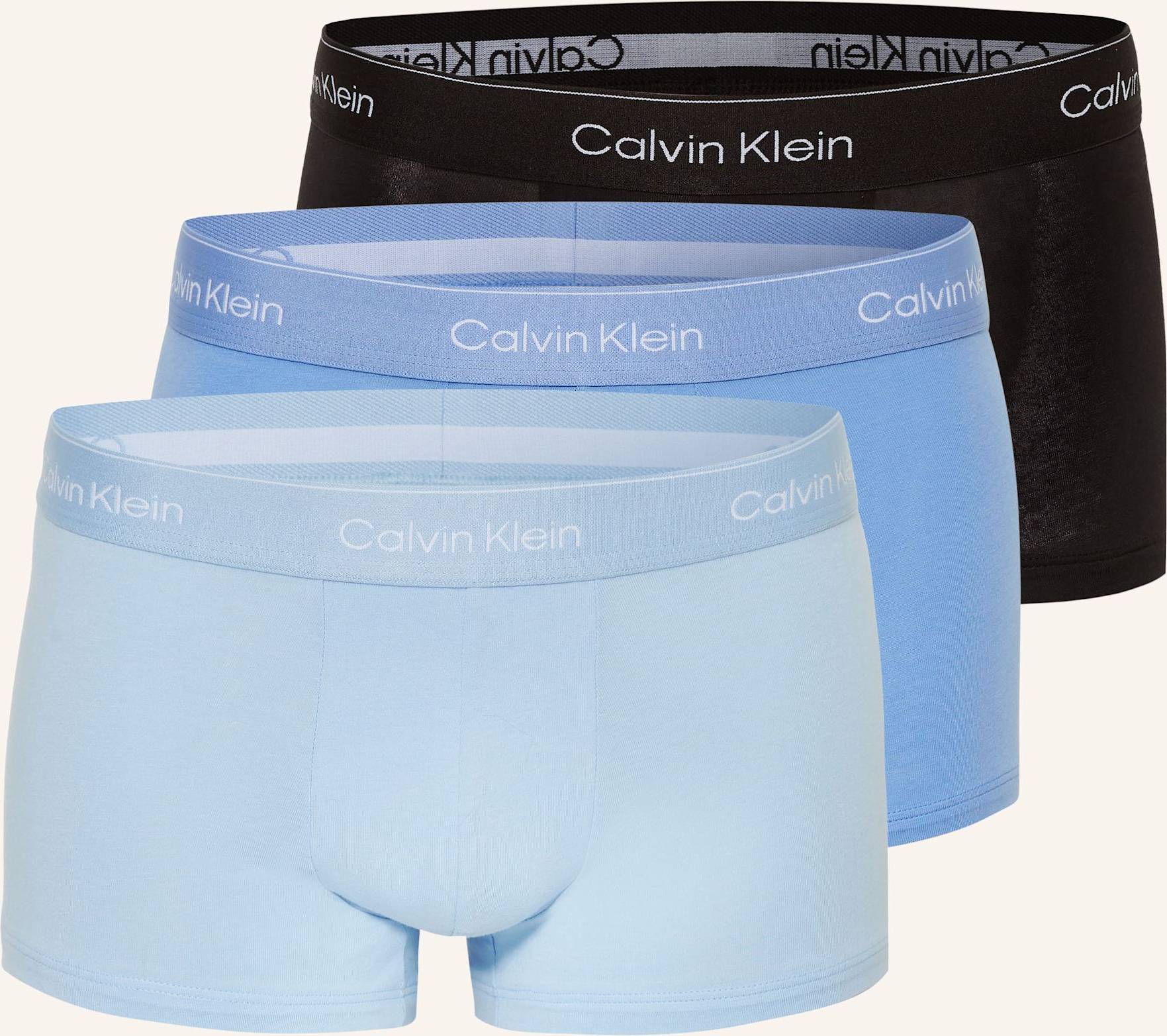 Calvin Klein Icon Cotton Stretch Low Rise Trunks - Assorted