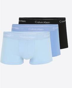 Calvin Klein Low Rise Trunks - Icon Cotton Stretch - Blue