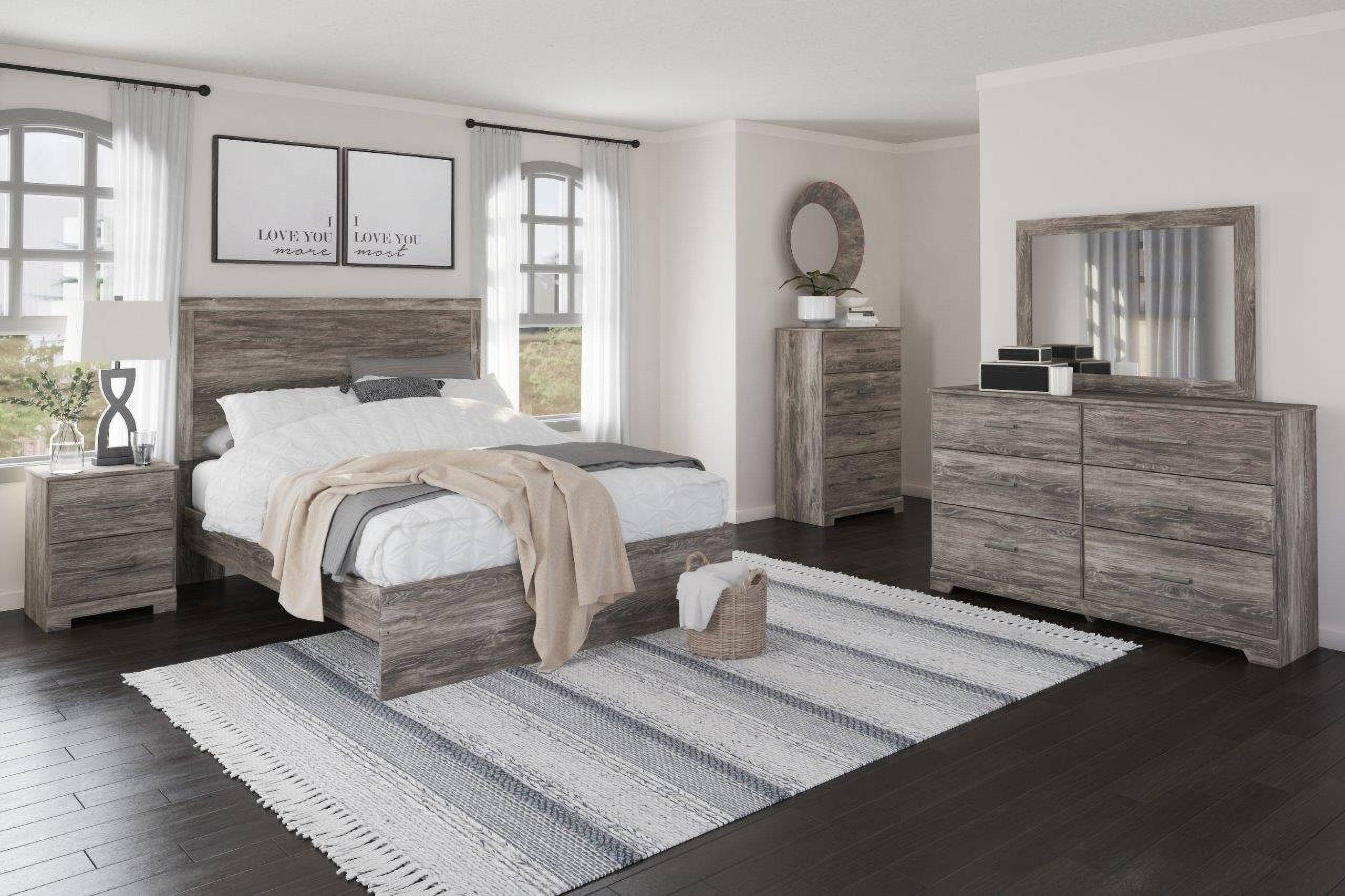 Beds and bed frames Signature Design by Ashley Ralinksi Gray Panel Bedroom Set