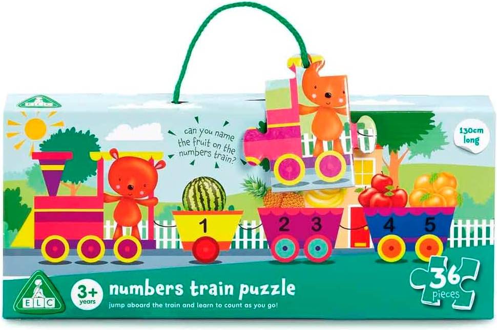 Early Learning Centre Numbers Fruit Train Puzzle