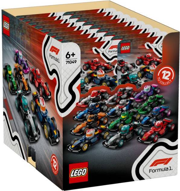 Lego f1 LEGO F1 Racewagens Displaydoos 71049