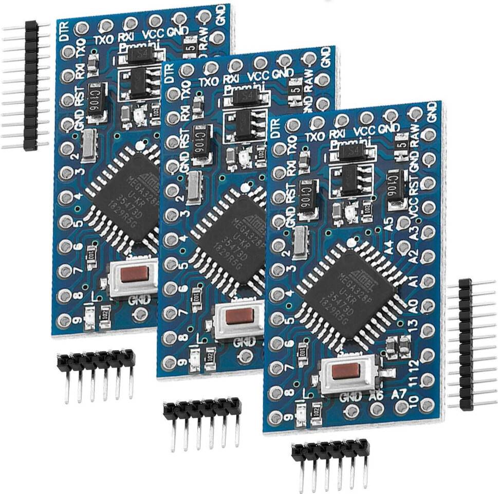 3 x Pro Mini ATmega328 16MHz