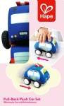 Pull-Back Plush Car Set
