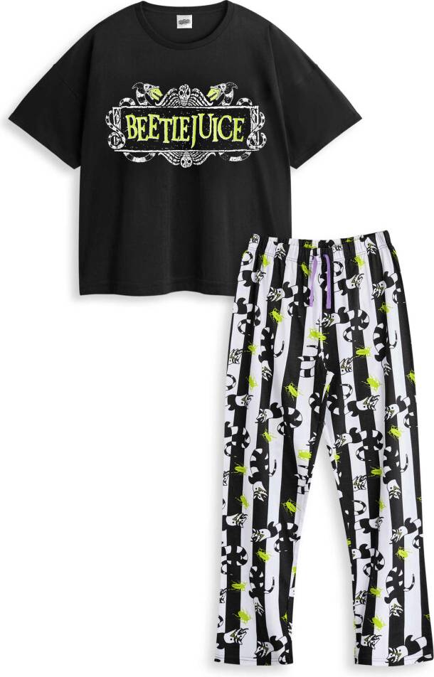 Short Sleeve Long Leg Pyjama Set - Multicoloured
