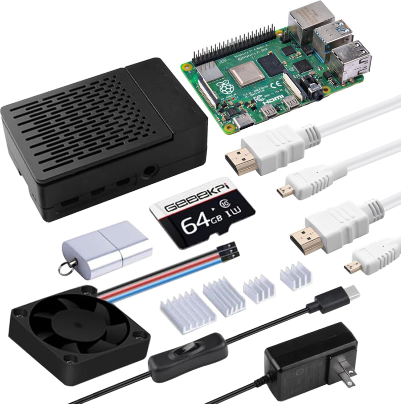 Raspberry pi 4 Arm Starter Kit for Raspberry Pi 4 4GB