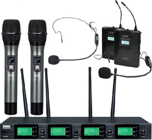 DNA RV-4 Mix Wireless Microphone Set