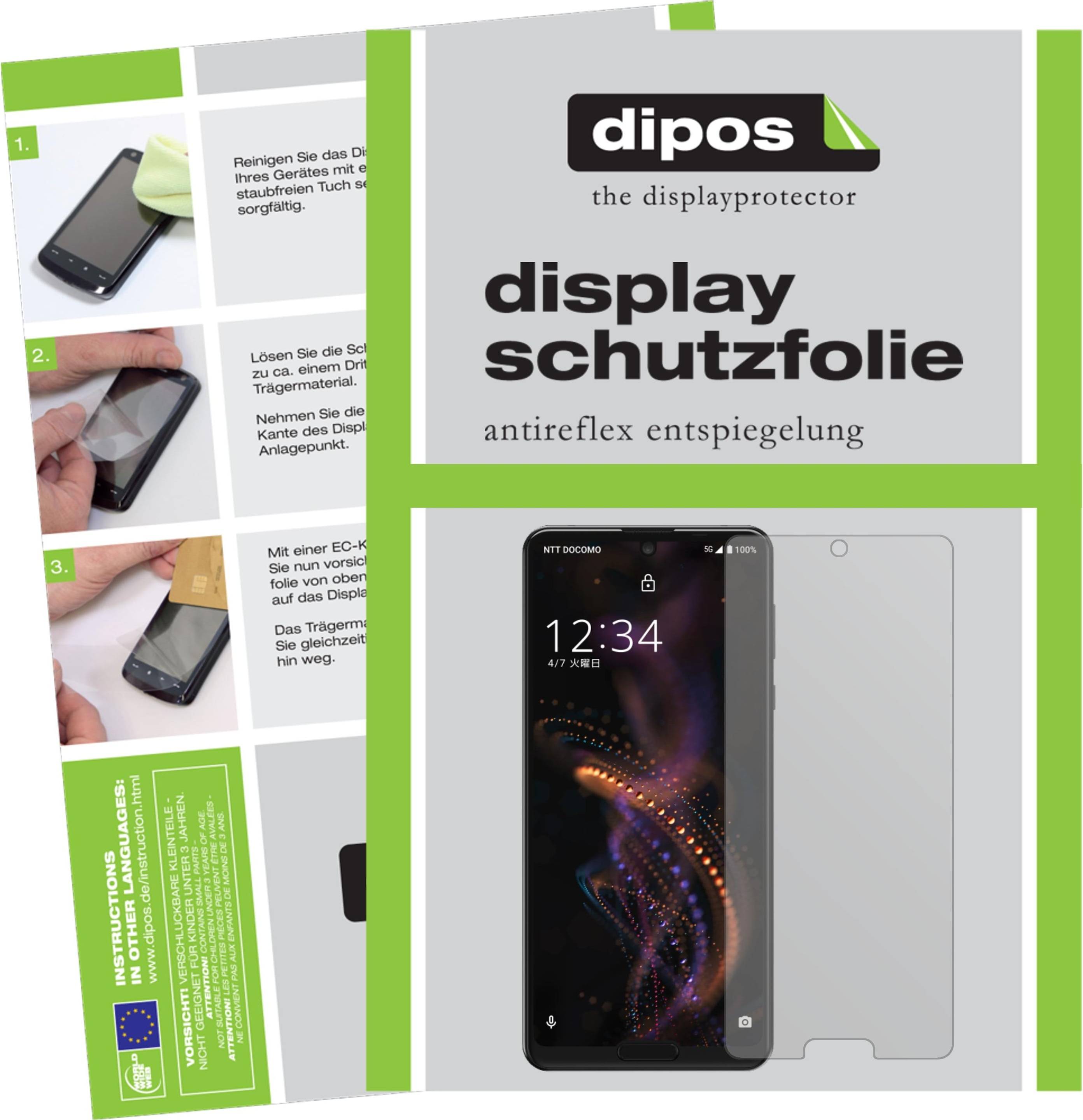 Dipos 5x Screen Protector Sharp Aquos R5G