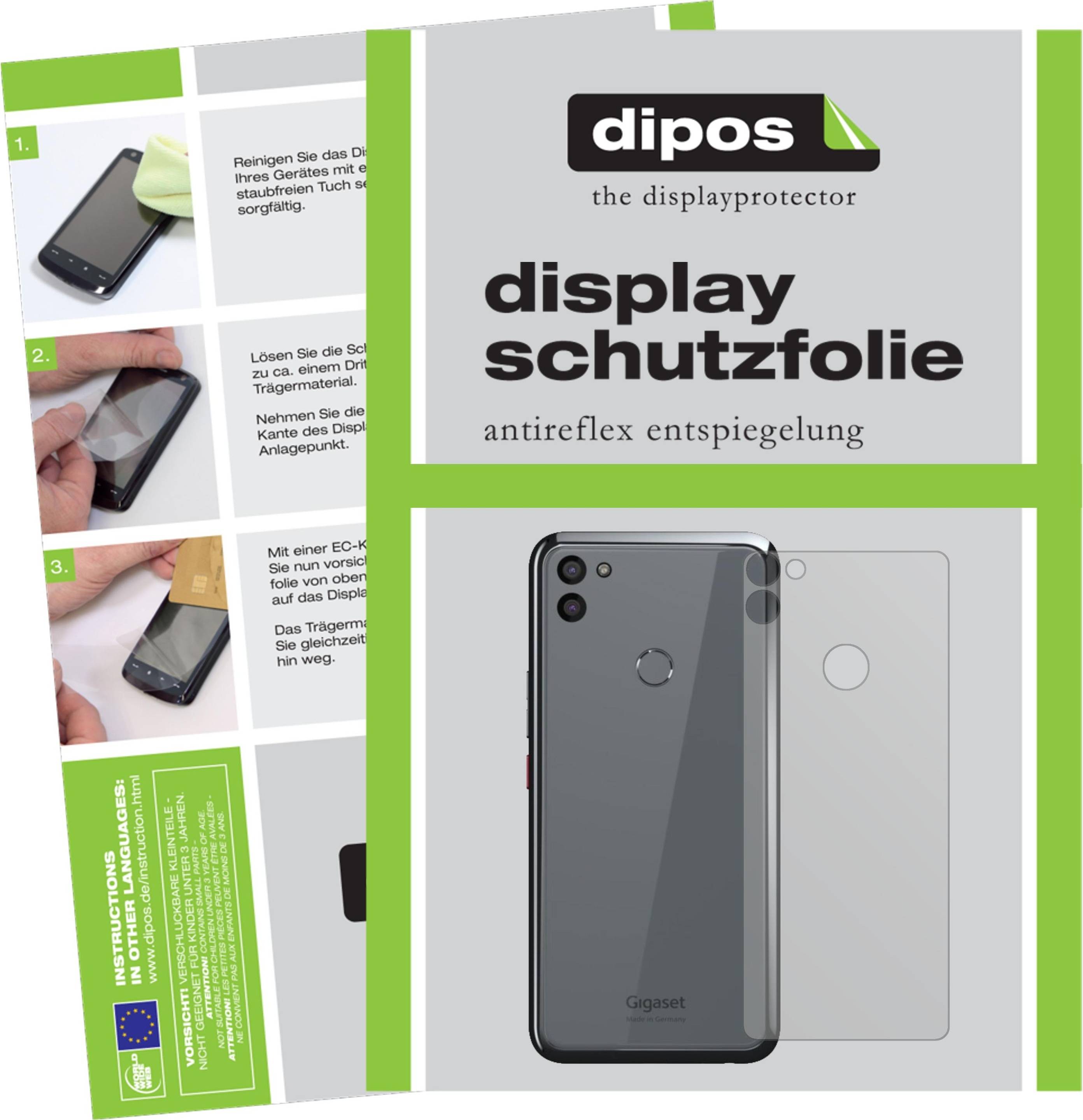 Dipos Screen Protector Gigaset GS5 Back