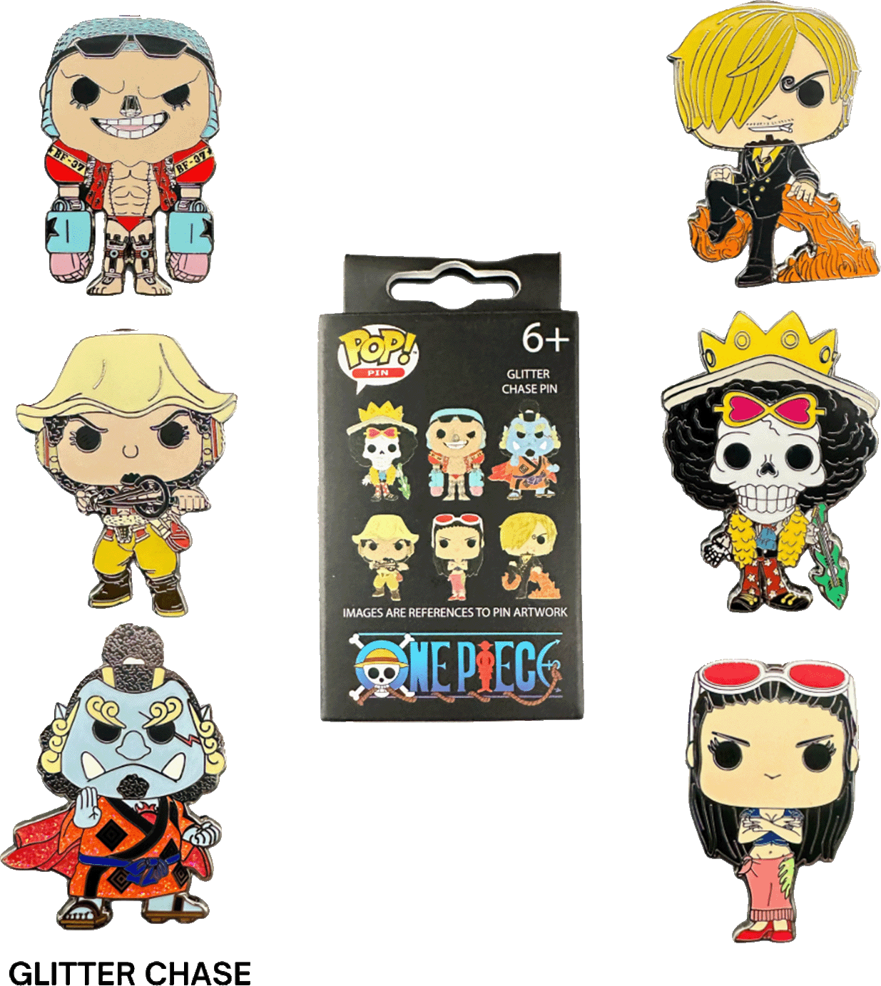 One piece box Funko One Piece Pop Character Blind Box Pin
