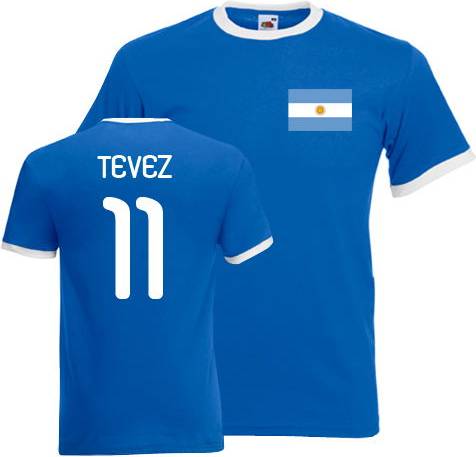 Gildan Argentina Ringer Tee Blue