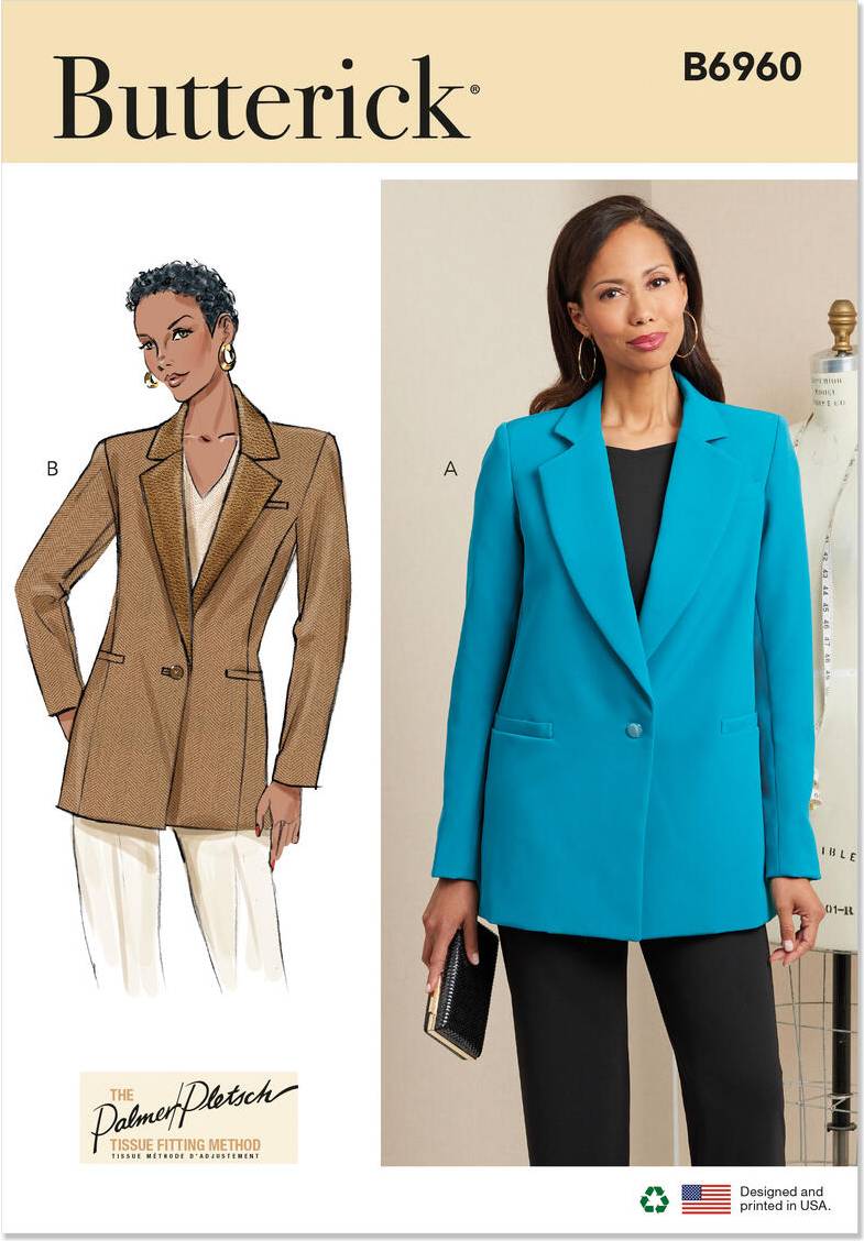 Buttericks Butterick Sewing Pattern 6960