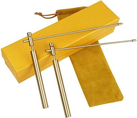 Solid Copper Brass Dowsing Rods